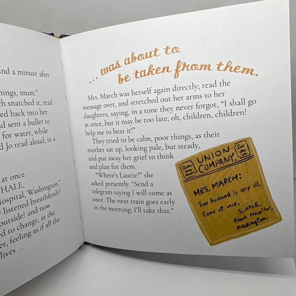 Classic Moments From Little Women Book Excerpts Louisa May Alcott Ice House Book